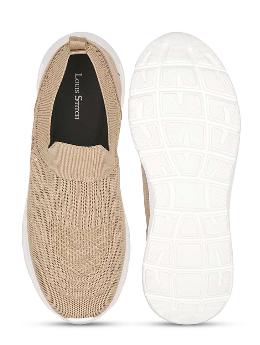 men black slip on casual shoe - 22264976 -  Standard Image - 1