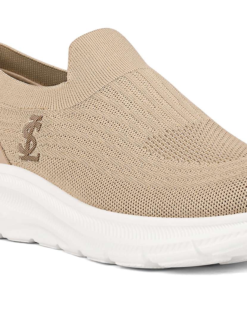 men black slip on casual shoe - 22264976 -  Standard Image - 4