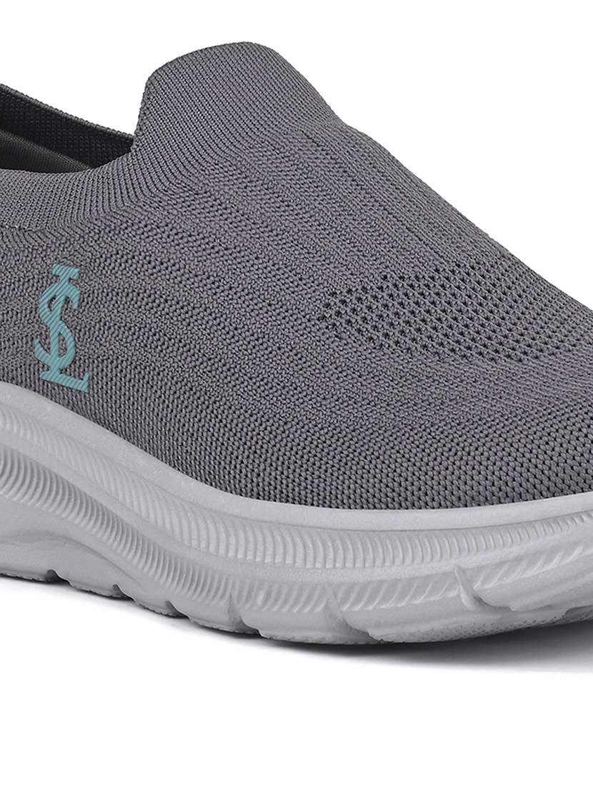 men black slip on casual shoe - 22264977 -  Standard Image - 4