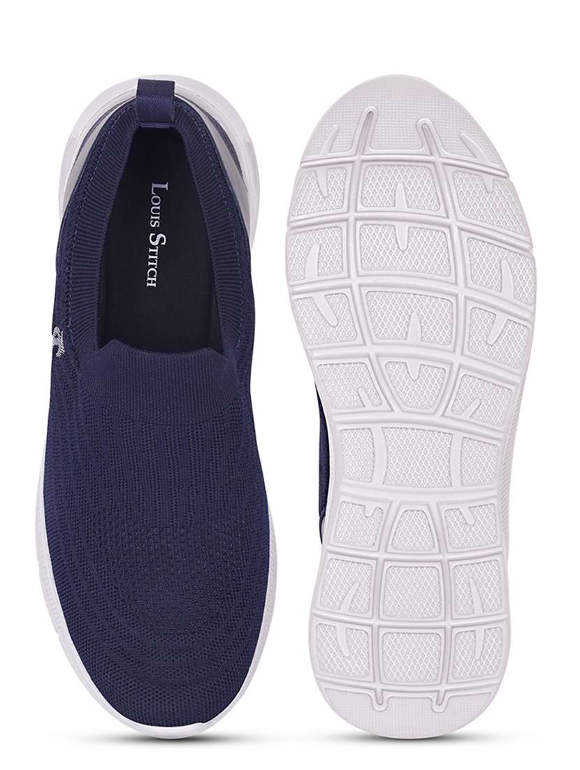 men black slip on casual shoe - 22264978 -  Standard Image - 1