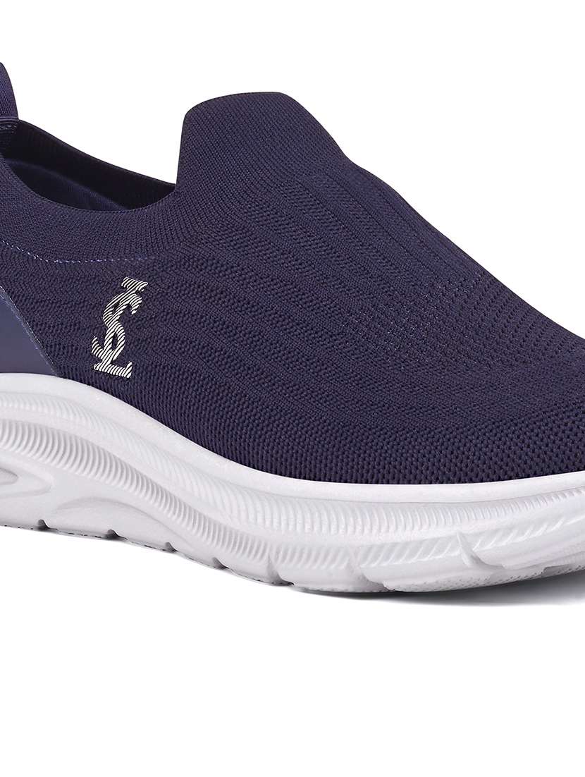 men black slip on casual shoe - 22264978 -  Standard Image - 4