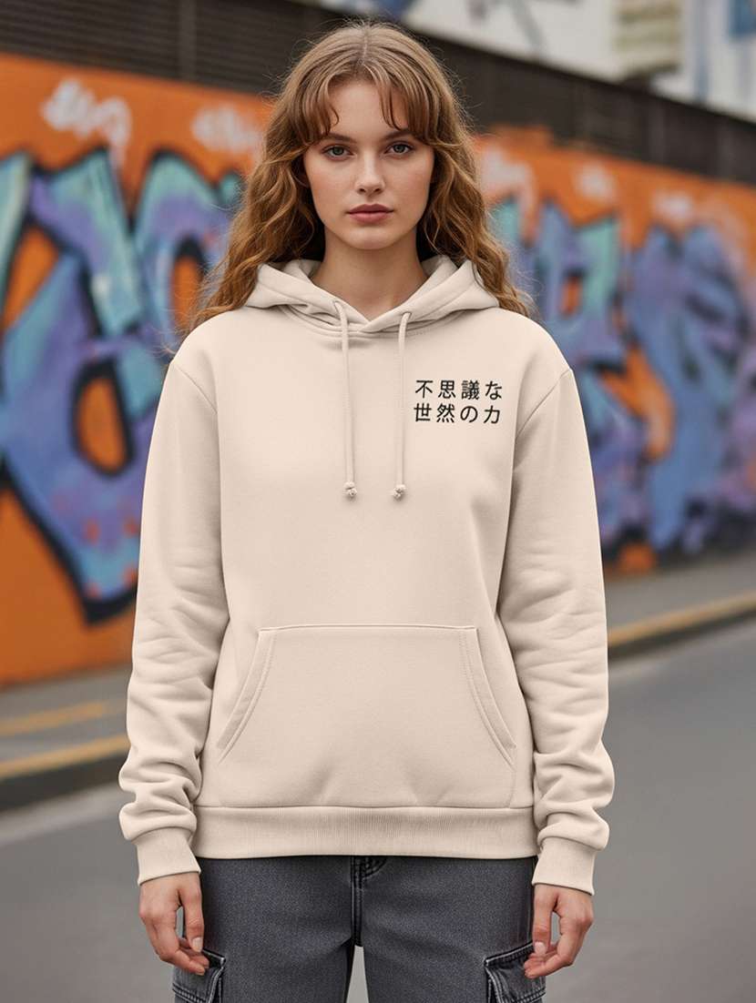women printed long sleeve hooded sweatshirt - 22264999 -  Standard Image - 1
