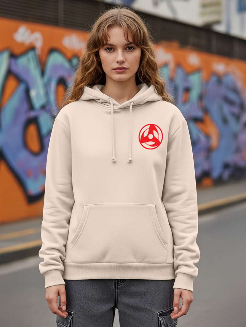 women printed long sleeve hooded sweatshirt - 22265017 -  Standard Image - 1