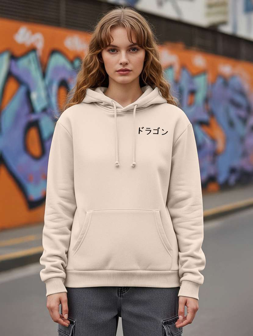 women printed long sleeve hooded sweatshirt - 22265066 -  Standard Image - 1