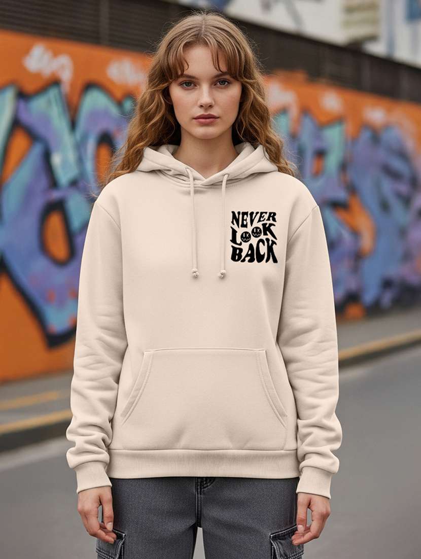 women printed long sleeve hooded sweatshirt - 22265067 -  Standard Image - 1