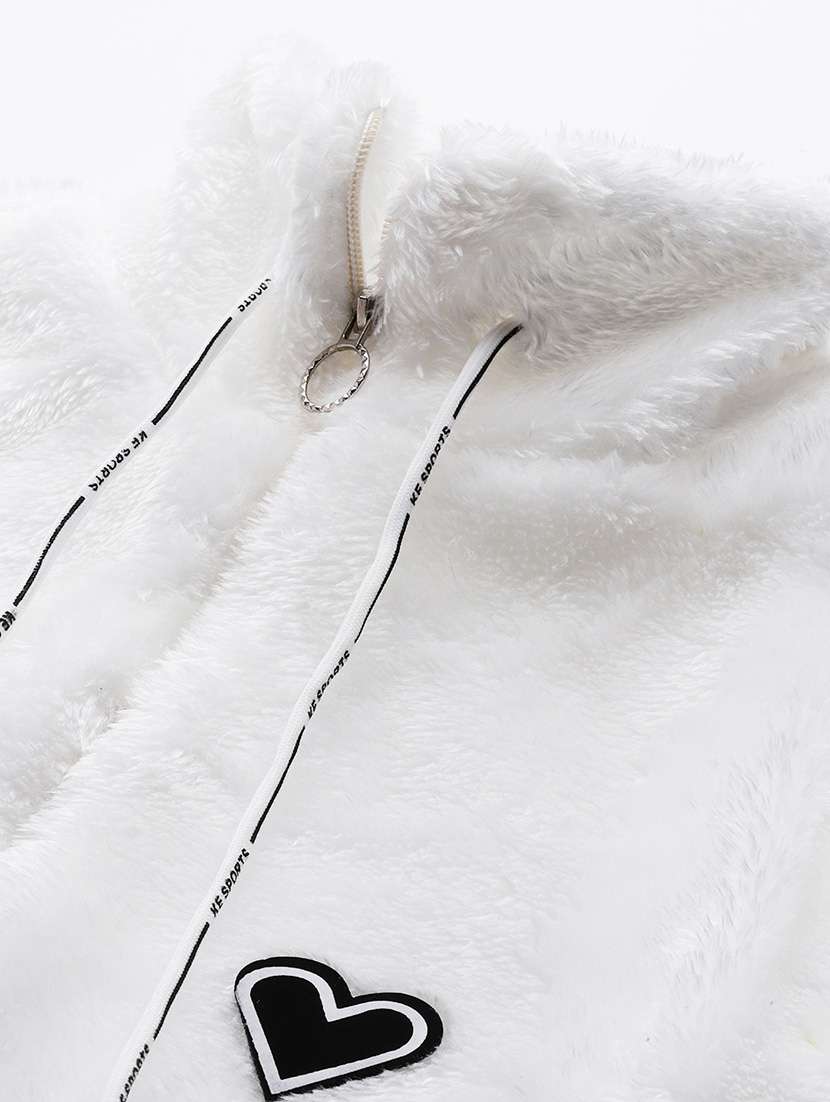 girls color blocked long sleeve jacket - 22265704 -  Standard Image - 4