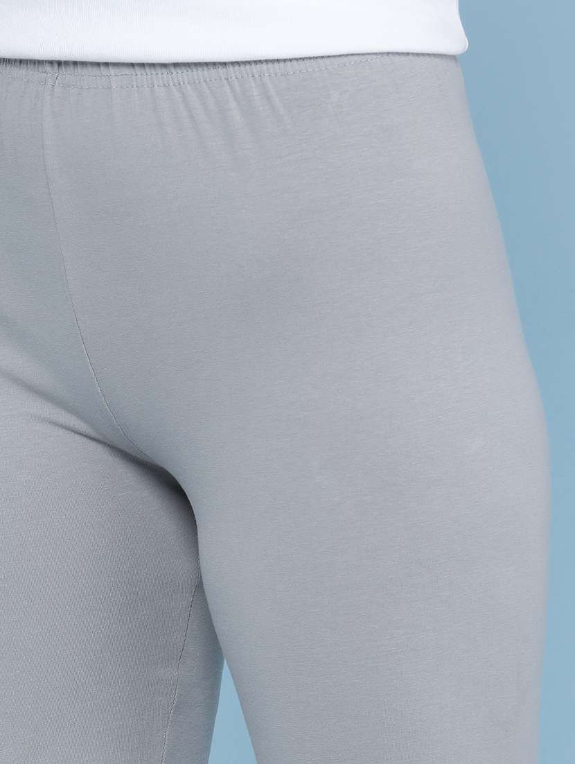 men solid mid rise leggings - 22266647 -  Standard Image - 1