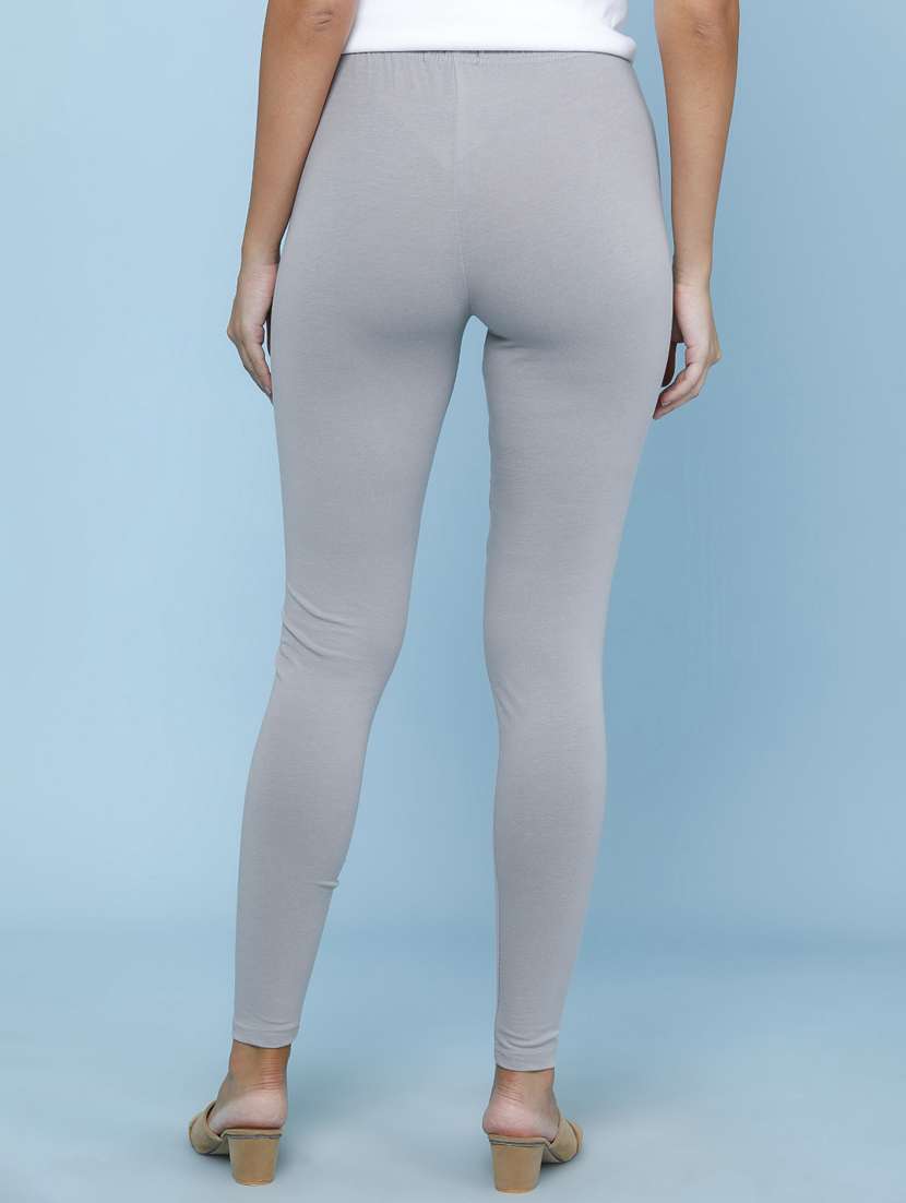 men solid mid rise leggings - 22266647 -  Standard Image - 4