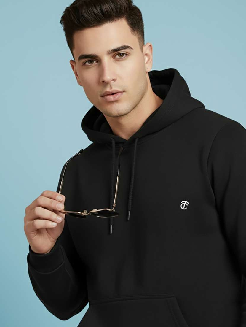 men solid long sleeve regular fit sweatshirt - 22266913 -  Standard Image - 1