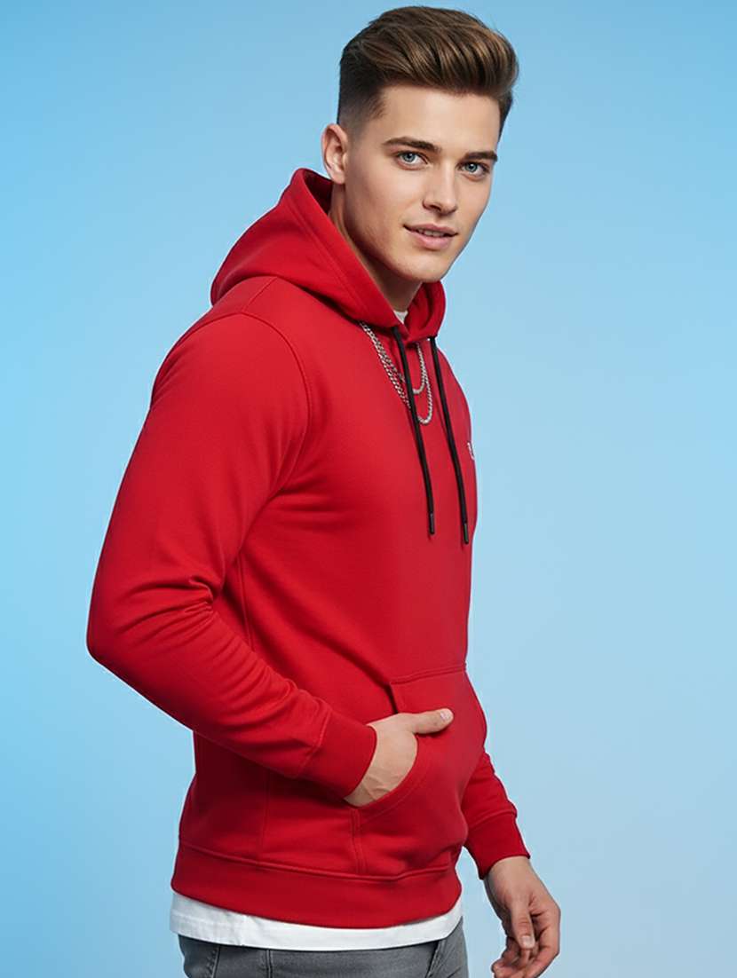 men solid long sleeve regular fit sweatshirt - 22266916 -  Standard Image - 1