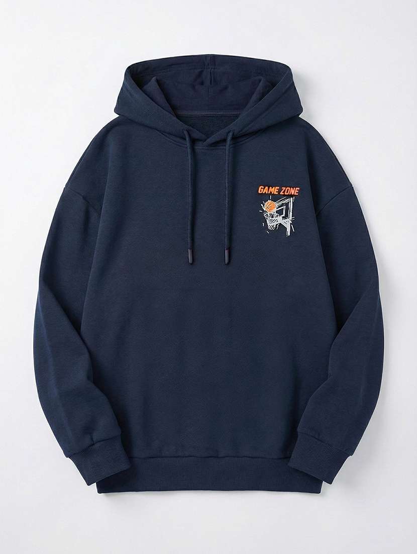 boys long sleeve hooded sweatshirt - 22267077 -  Standard Image - 4