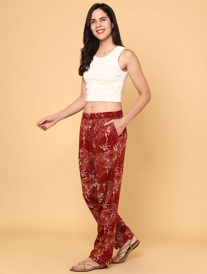 women mid rise loungewear pyjama - 22267361 -  Standard Image - 4