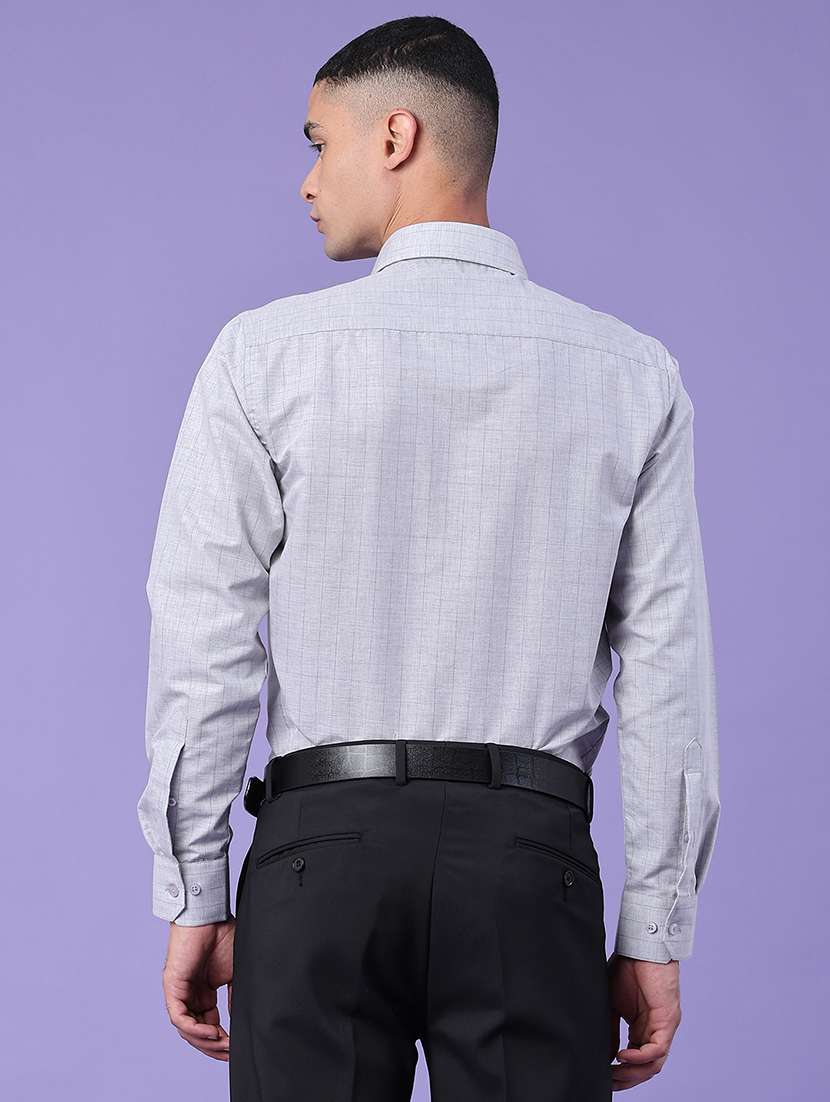 Men Printed Long Sleeves Formal Shirt - 22267482 -  Standard Image - 4