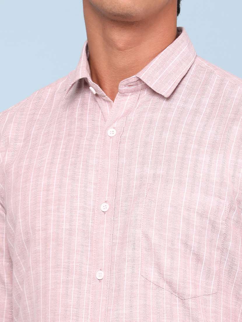 men self design long sleeves formal shirt - 22267486 -  Standard Image - 1