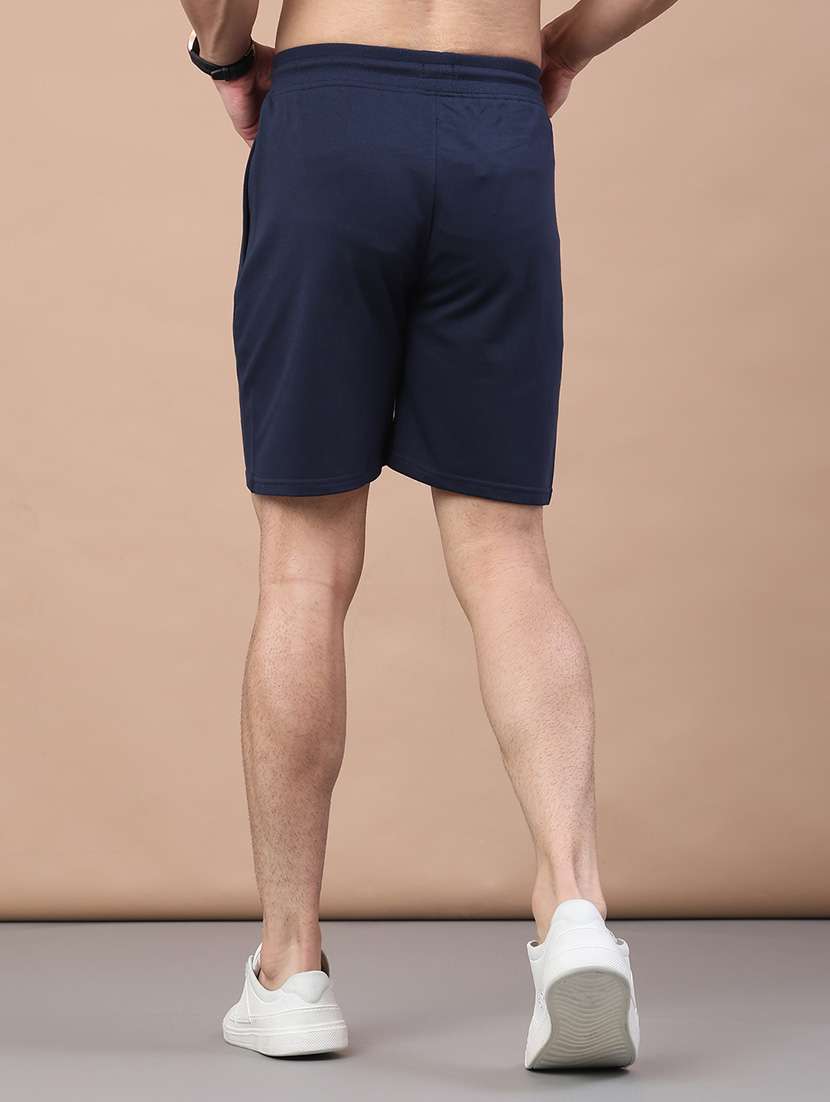 men solid mid rise regular fit shorts - 22267490 -  Standard Image - 4