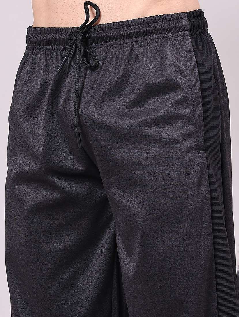 men side taped mid rise ankle length track pant - 22267507 -  Standard Image - 1