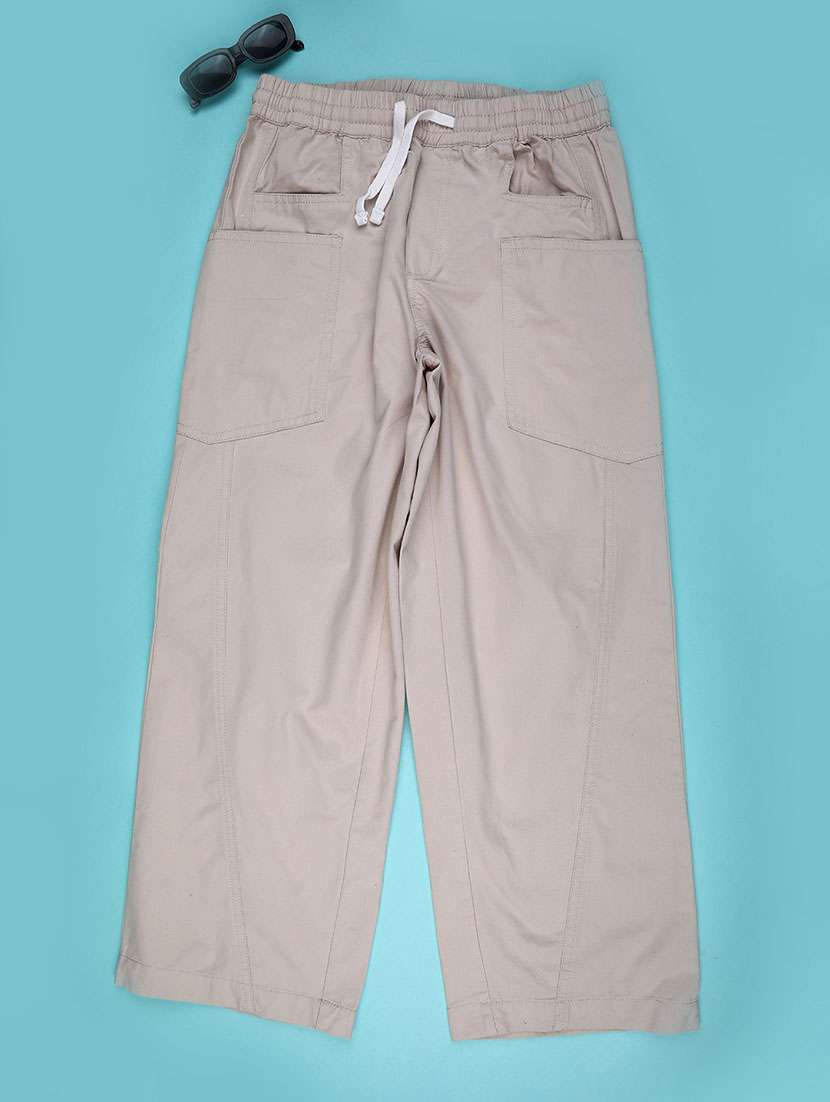 boys solid mid rise straight chino - 22267513 -  Standard Image - 1