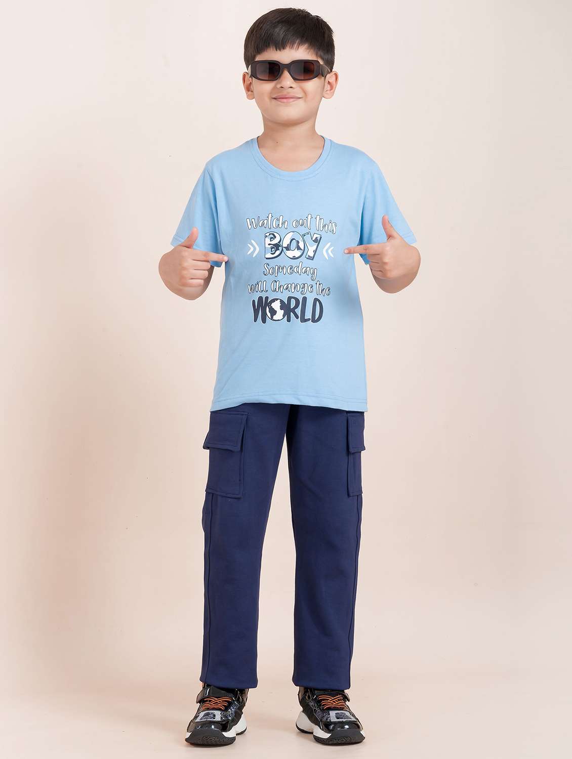 boys pack of 2 printed short sleeve t-shirt - 22267647 -  Standard Image - 1