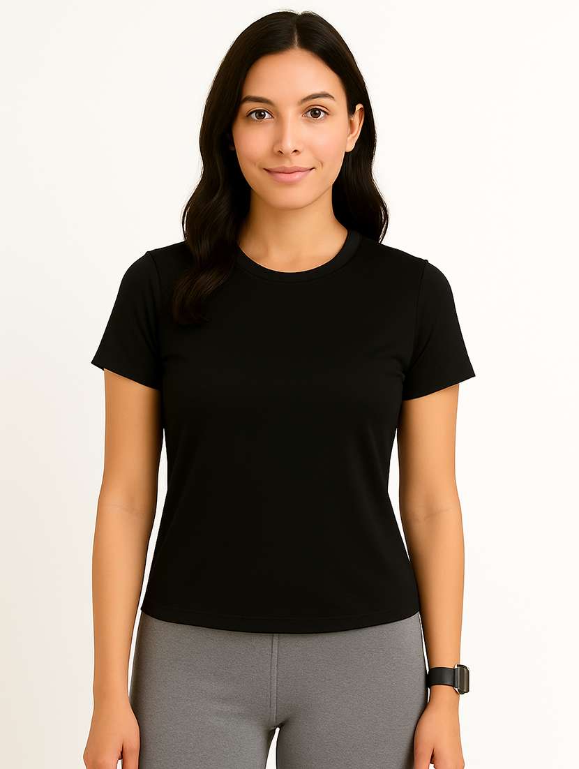 women solis short sleeve slim fit t-shirt
