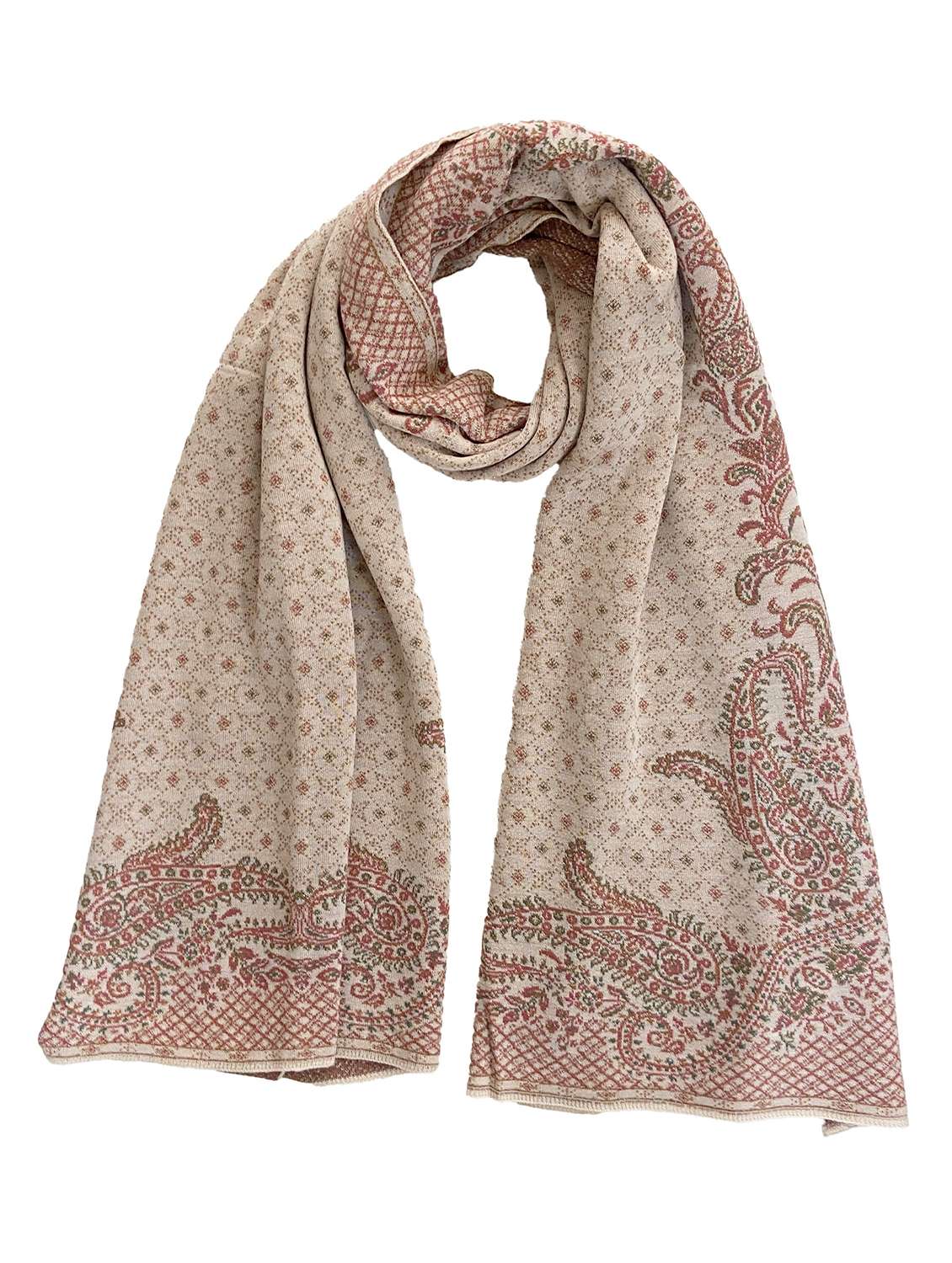 women self design winter shawl - 22267851 -  Standard Image - 1