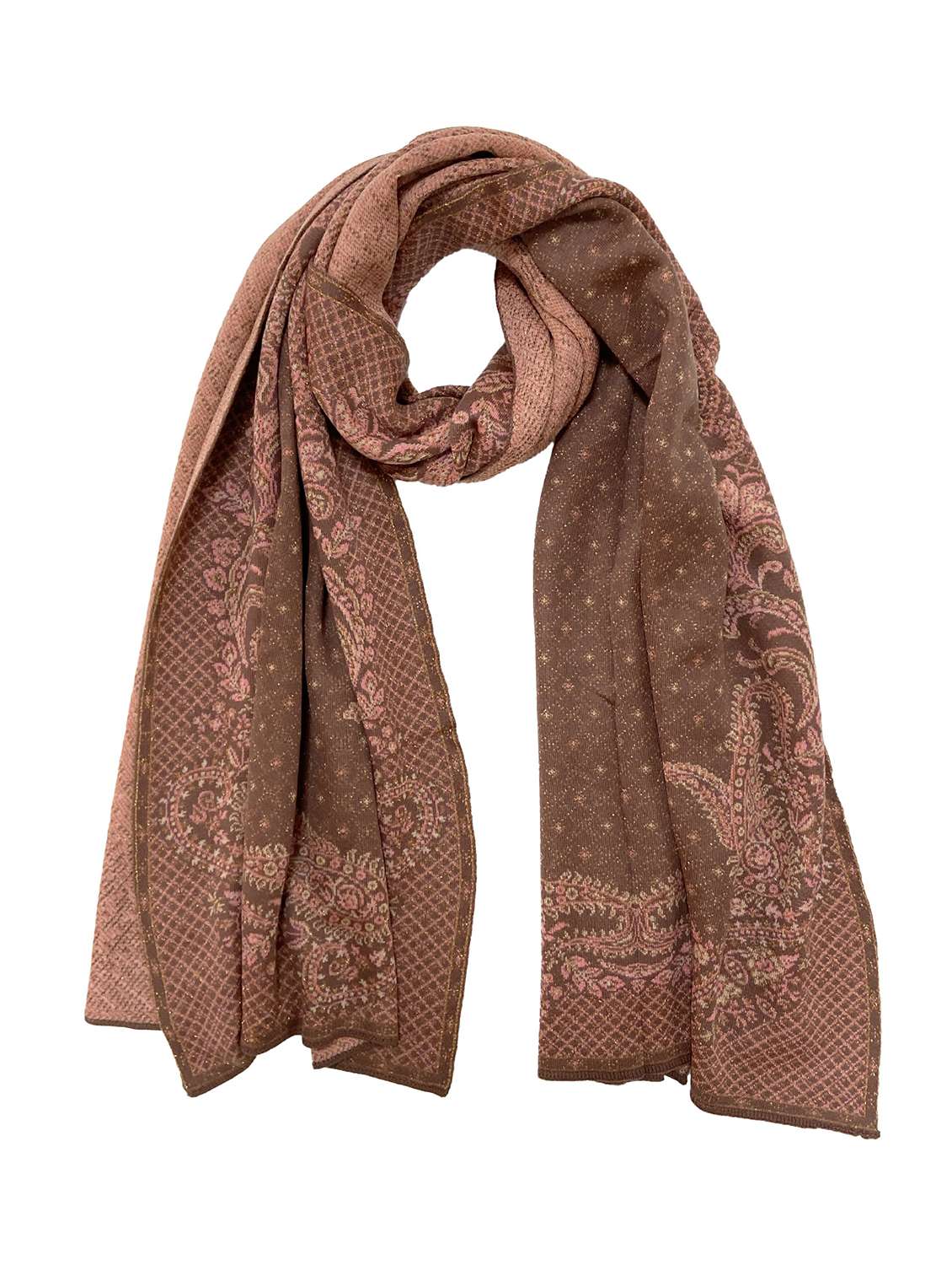 women self design winter shawl - 22267852 -  Standard Image - 1