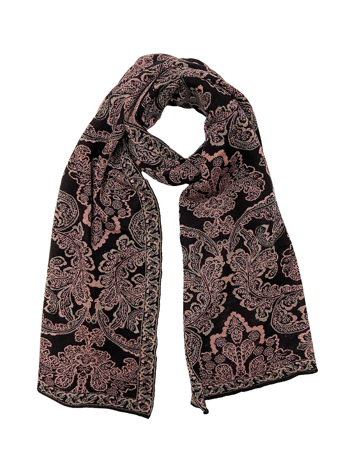 women self design winter shawl - 22267859 -  Standard Image - 1