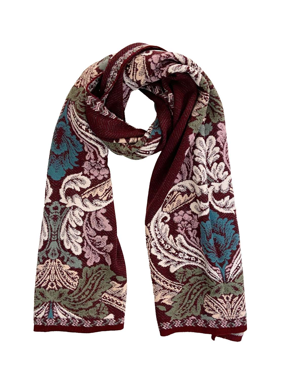 women self design winter shawl - 22267862 -  Standard Image - 1