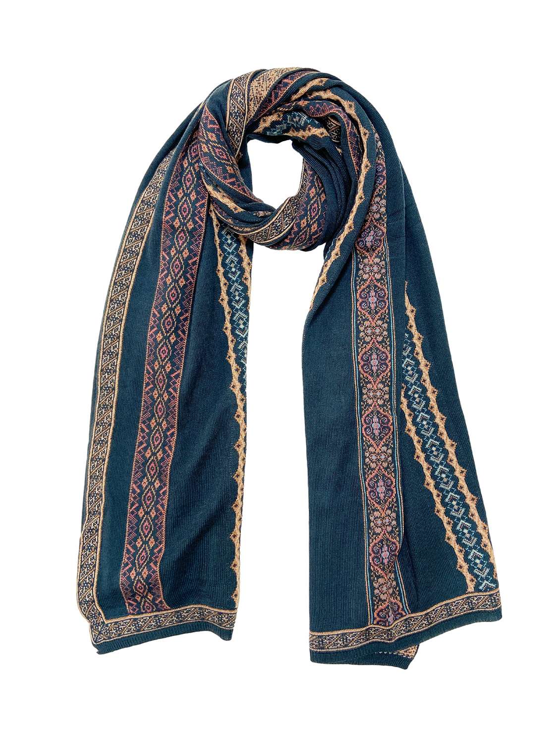 women self design winter shawl - 22267867 -  Standard Image - 1