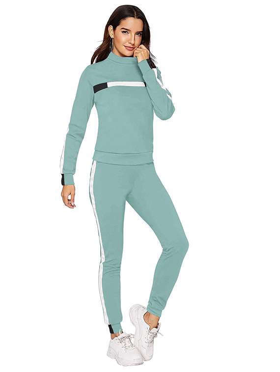 women tapered swearshirt and jogger co-ord set - 22268006 -  Standard Image - 4