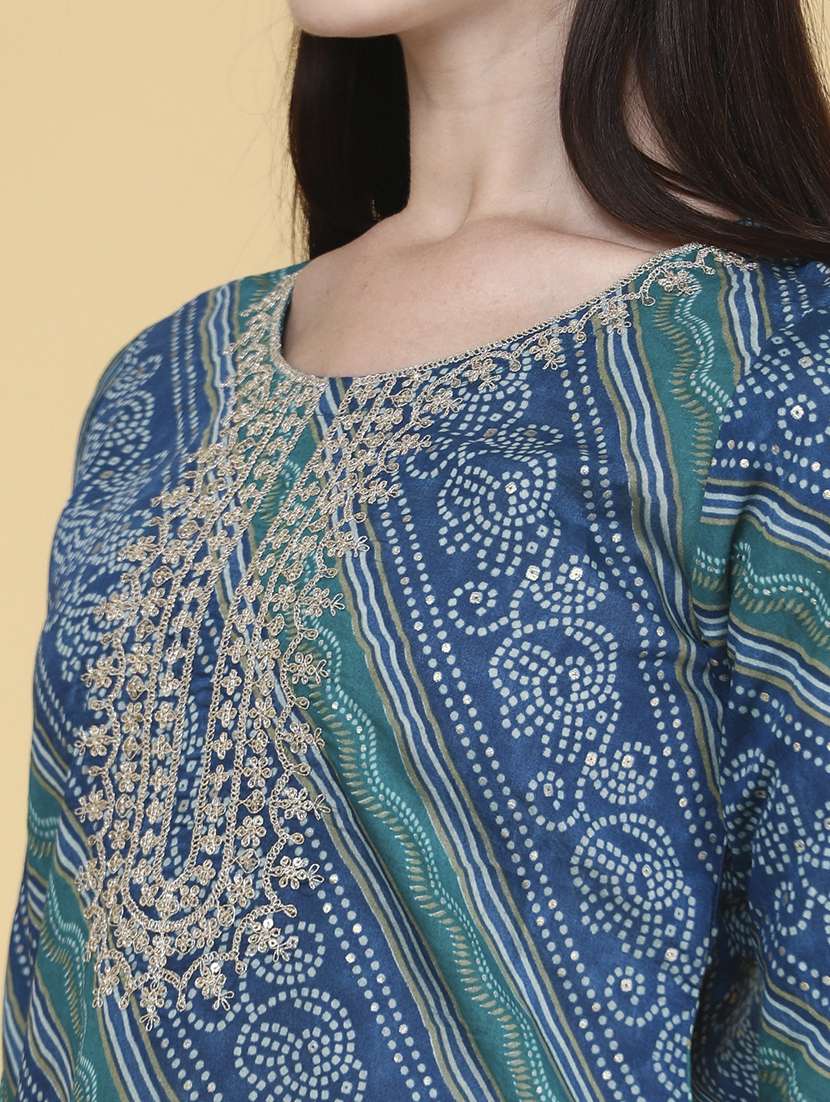 Women Cotton Straight Kurta - 22268291 -  Standard Image - 1
