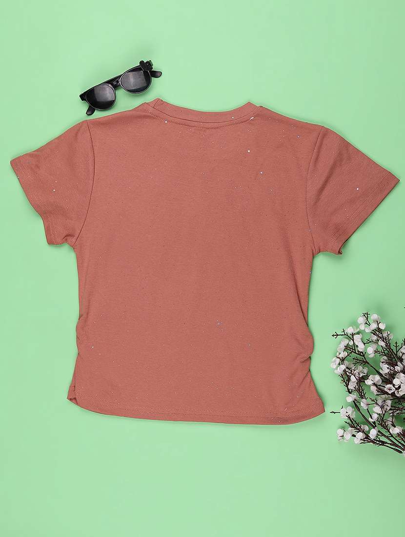 girls embroidered short sleeve tee - 22268302 -  Standard Image - 1