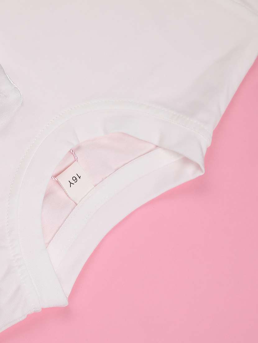 girls self designed short sleeve tee - 22268306 -  Standard Image - 4