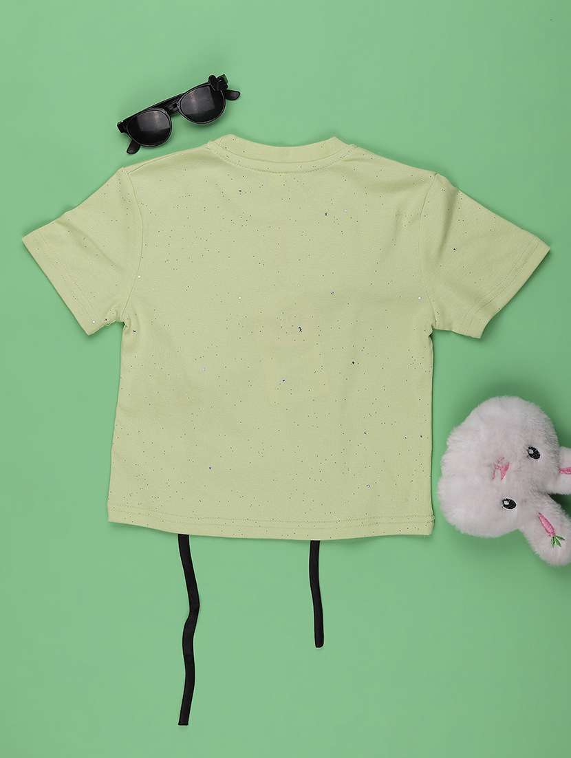 girls self designed short sleeve tee - 22268312 -  Standard Image - 1