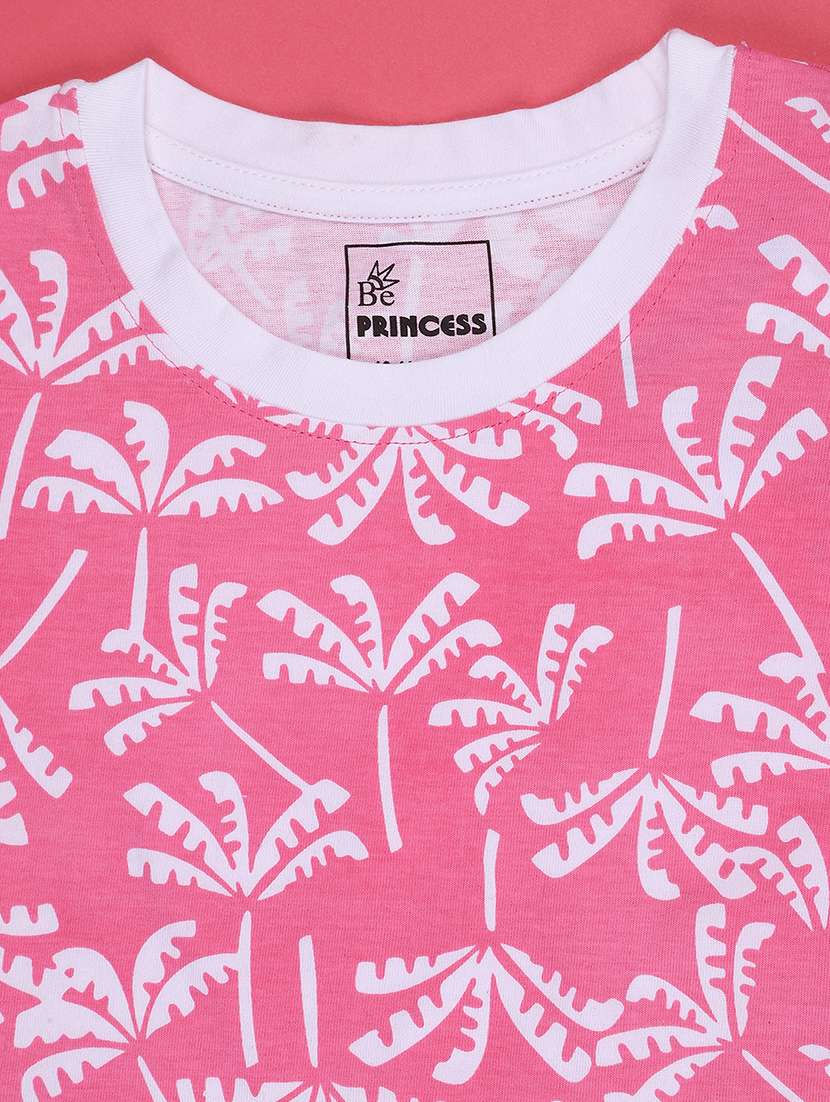 girls printed short sleeve tee - 22268325 -  Standard Image - 1
