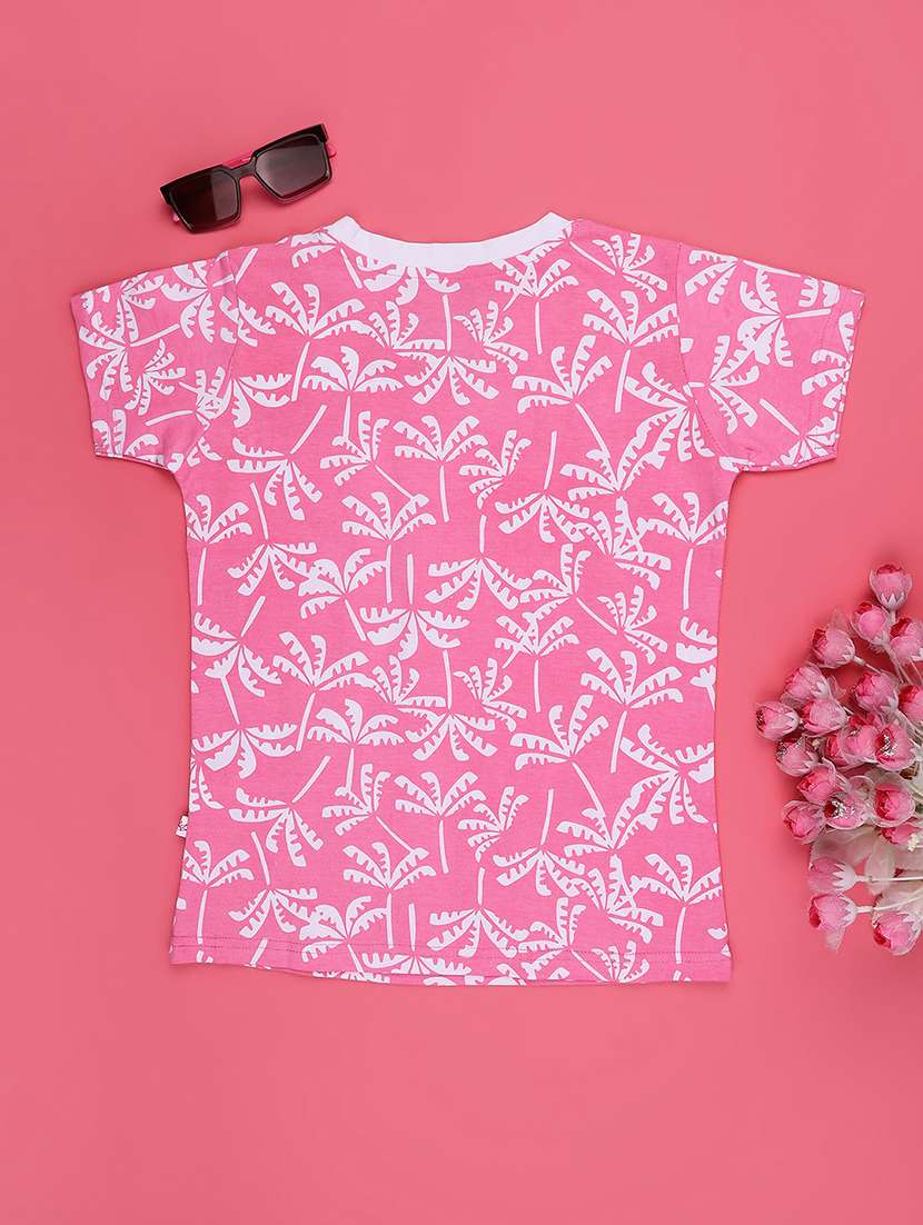 girls printed short sleeve tee - 22268325 -  Standard Image - 4