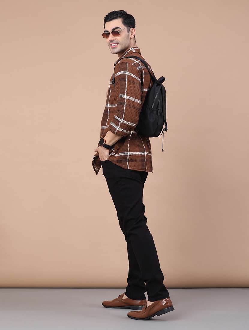 men plain mid rise full length jeans - 22268429 -  Standard Image - 4