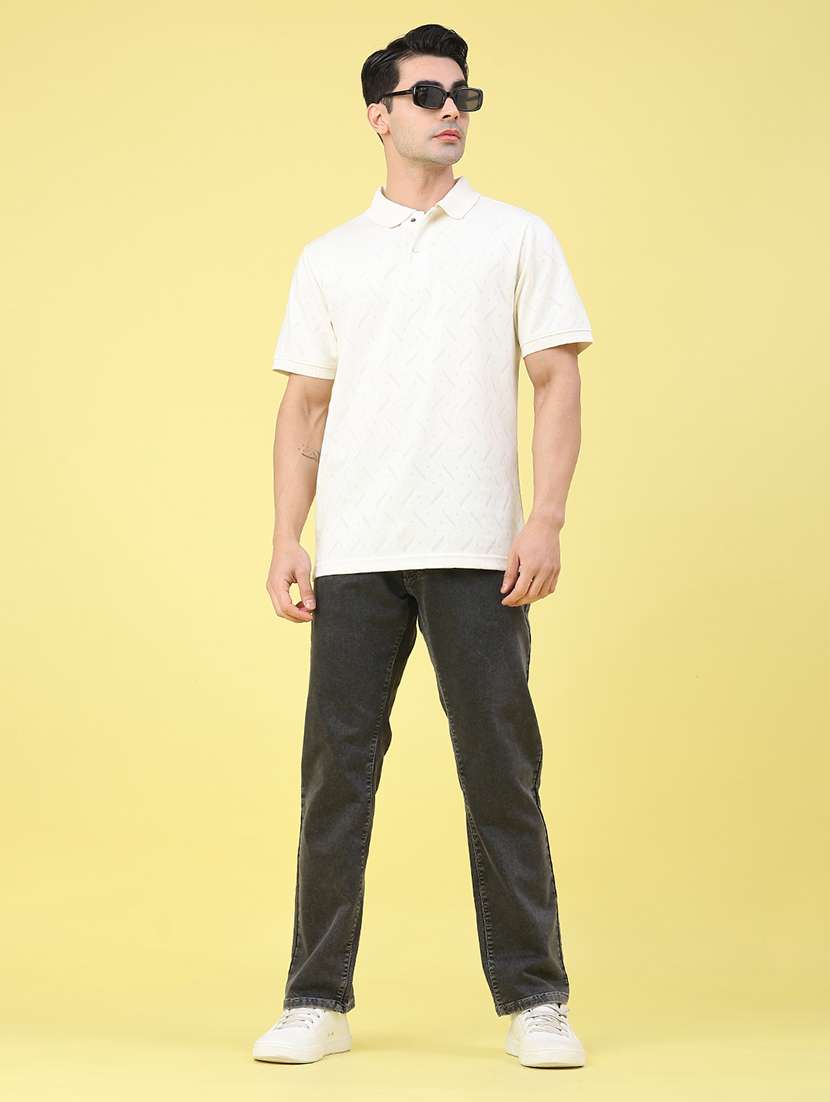 men plain mid rise full length jeans - 22268432 -  Standard Image - 4