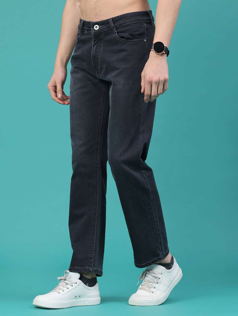 men washed mid rise full length jeans - 22268436 -  Standard Image - 1