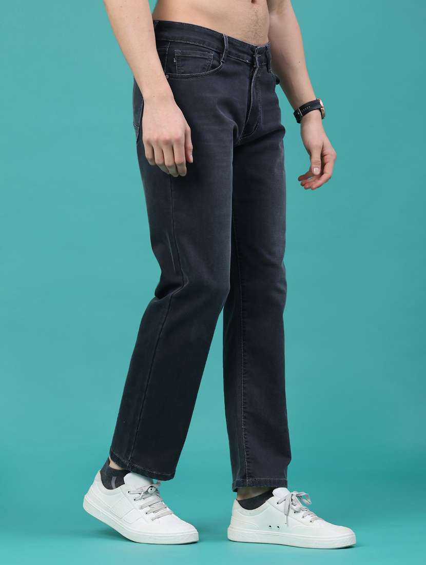 men washed mid rise full length jeans - 22268437 -  Standard Image - 1