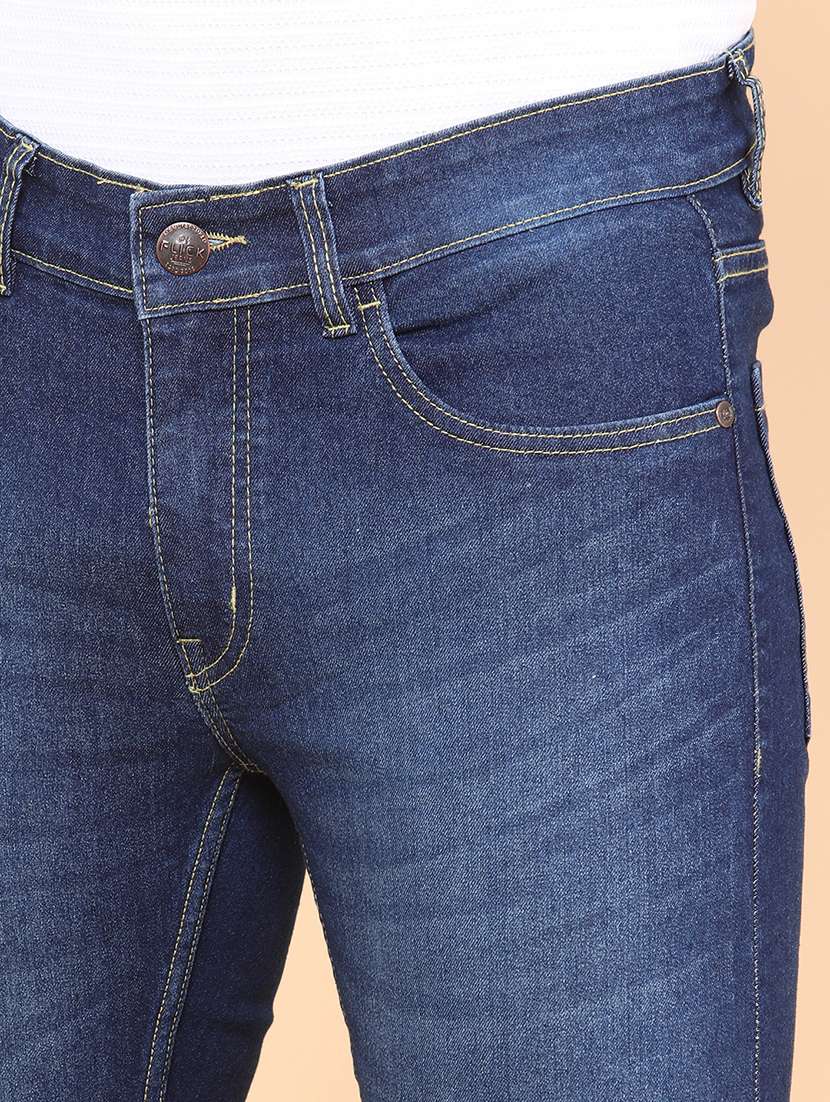 men blue denim jean - 22268515 -  Standard Image - 1
