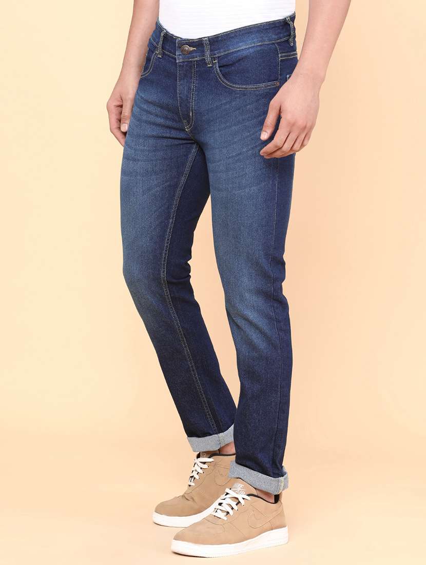 men blue denim jean - 22268515 -  Standard Image - 4