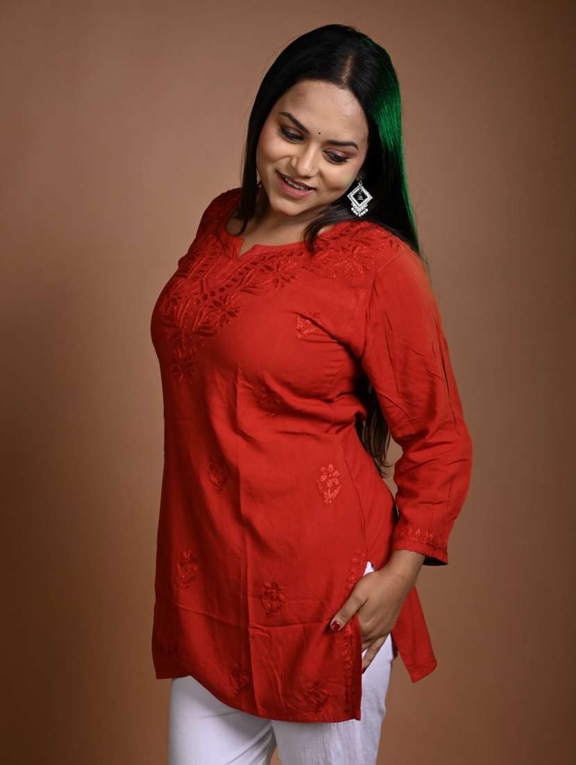 women solid with work long sleeve kurta pant set - 22268915 -  Standard Image - 1