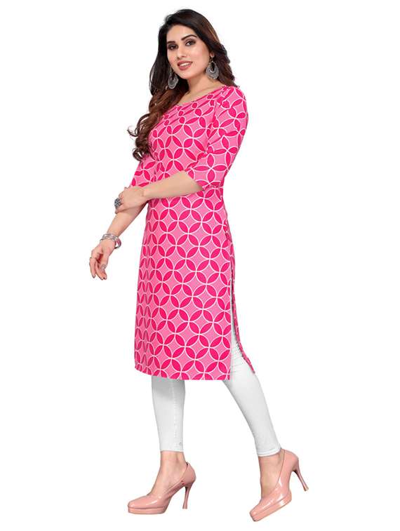 women pack of 6 printed straight kurta - 22269031 -  Standard Image - 1