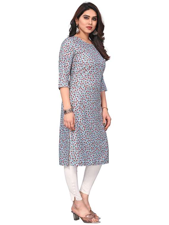 women pack of 6 printed straight kurta - 22269043 -  Standard Image - 1