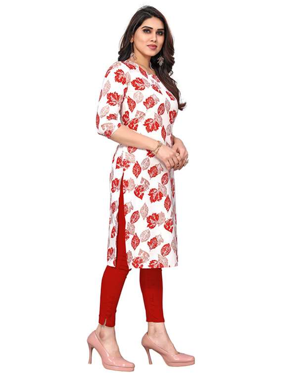 women pack of 6 printed straight kurta - 22269181 -  Standard Image - 4