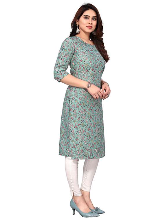 women pack of 6 printed straight kurta - 22269241 -  Standard Image - 4