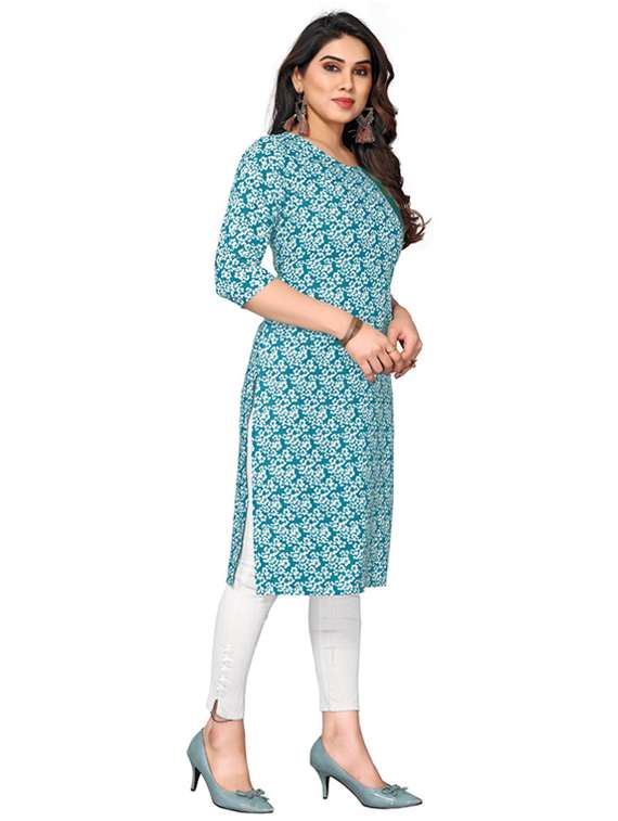 women pack of 6 printed straight kurta - 22269351 -  Standard Image - 1