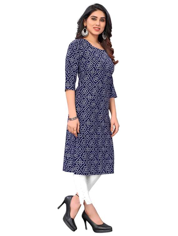 women pack of 6 printed straight kurta - 22269410 -  Standard Image - 1
