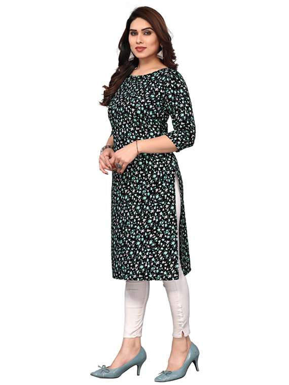 women pack of 6 printed straight kurta - 22269475 -  Standard Image - 4