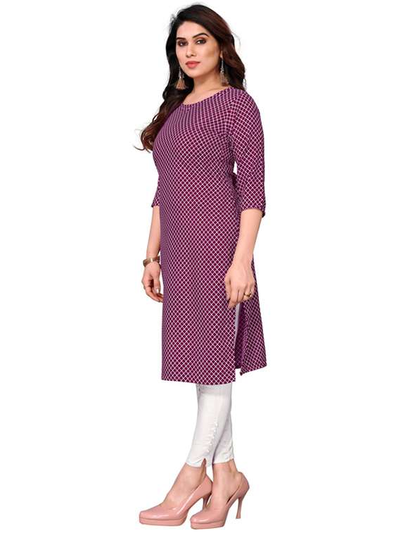 women pack of 6 printed straight kurta - 22269541 -  Standard Image - 4
